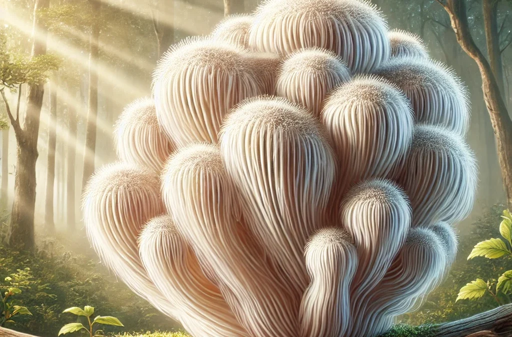 Soplówka jeżowata (Lion’s Mane) – naturalne wsparcie dla mózgu i układu nerwowego